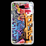 Coque LG L70 Graffiti wall. Urban art vector background 520