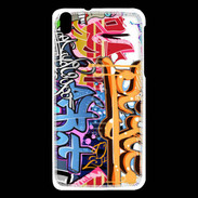 Coque HTC Desire 816 Graffiti wall. Urban art vector background 520