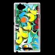Coque Sony Xperia L Graffiti Urban Art Background 620