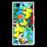Coque Sony Xperia Z3 Compact Graffiti Urban Art Background 620