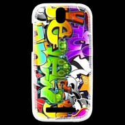 Coque HTC One SV Graffiti Urban Art Background 630