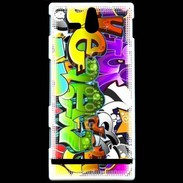 Coque Sony Xperia U Graffiti Urban Art Background 630
