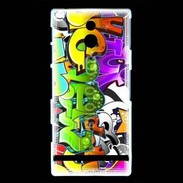 Coque Sony Xperia P Graffiti Urban Art Background 630