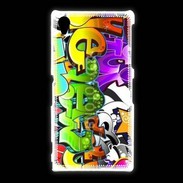 Coque Sony Xpéria Z1 Graffiti Urban Art Background 630