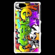 Coque Sony Xperia Z1 Compact Graffiti Urban Art Background 630