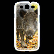 Coque Samsung Galaxy S3 Sanglier de face 50