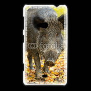 Coque Nokia Lumia 625 Sanglier de face 50