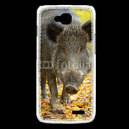Coque LG L90 Sanglier de face 50