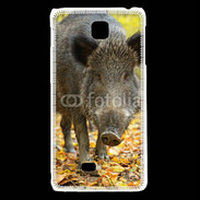 Coque LG F5 Sanglier de face 50