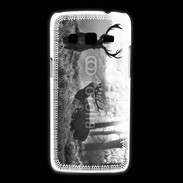 Coque Samsung Galaxy Express2 Cerf en noir et blanc 150