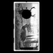Coque Nokia Lumia 830 Cerf en noir et blanc 150