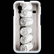 Coque Samsung ACE S5830 Bouchons de bouteille de vin en noir et blanc 12