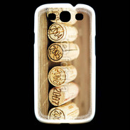 Coque Samsung Galaxy S3 Bouchons de bouteille de vin 55