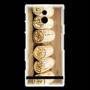 Coque Sony Xperia P Bouchons de bouteille de vin 55