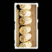 Coque Sony Xpéria Z1 Bouchons de bouteille de vin 55