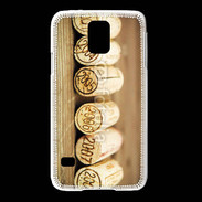 Coque Samsung Galaxy S5 Bouchons de bouteille de vin 55