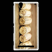 Coque Sony Xperia T2 Ultra Bouchons de bouteille de vin 55