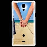 Coque Sony Xperia T Main dans la main 75