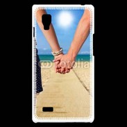 Coque LG Optimus L9 Main dans la main 75