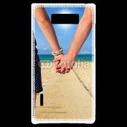Coque LG Optimus L7 Main dans la main 75
