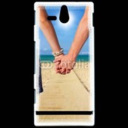 Coque Sony Xperia U Main dans la main 75
