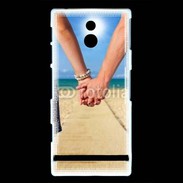 Coque Sony Xperia P Main dans la main 75