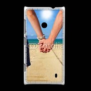 Coque Nokia Lumia 520 Main dans la main 75
