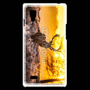 Coque LG Optimus L9 Cerf au couché de soleil 610