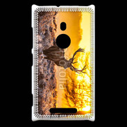 Coque Nokia Lumia 925 Cerf au couché de soleil 610