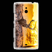 Coque Nokia Lumia 1320 Cerf au couché de soleil 610