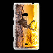 Coque Nokia Lumia 625 Cerf au couché de soleil 610