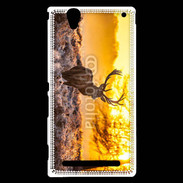 Coque Sony Xperia T2 Ultra Cerf au couché de soleil 610