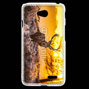Coque LG L70 Cerf au couché de soleil 610