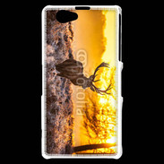 Coque Sony Xperia Z1 Compact Cerf au couché de soleil 610