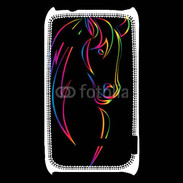 Coque Sony Xperia Typo Vector image of an horse on black back 50