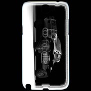 Coque Samsung Galaxy Note 2 pickup en noir et blanc 10