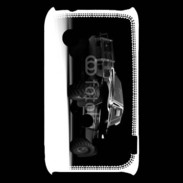 Coque Sony Xperia Typo pickup en noir et blanc 10