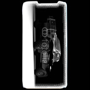 Coque LG P990 pickup en noir et blanc 10