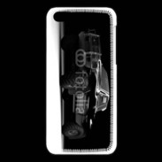 Coque iPhone 5C pickup en noir et blanc 10