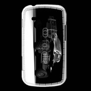 Coque Samsung Galaxy Trend pickup en noir et blanc 10