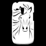 Coque Samsung Galaxy S3 Mini Vector image of an horse on white