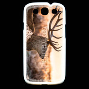 Coque Samsung Galaxy S3 Cerf au couché de soleil 620