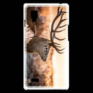 Coque LG Optimus L9 Cerf au couché de soleil 620