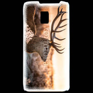 Coque LG P990 Cerf au couché de soleil 620