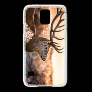 Coque Samsung Galaxy S5 Cerf au couché de soleil 620