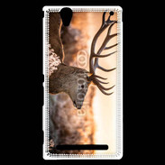 Coque Sony Xperia T2 Ultra Cerf au couché de soleil 620