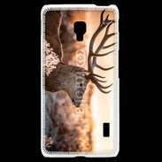 Coque LG F6 Cerf au couché de soleil 620