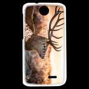 Coque HTC Desire 310 Cerf au couché de soleil 620