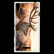 Coque Sony Xperia T3 Cerf au couché de soleil 620