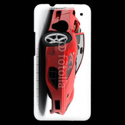 Coque HTC One Red sport car 500